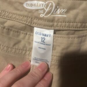Old Navy Tan Casual Pants - Neutral Everyday Style